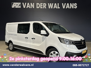 Renault Trafic 2.0 dCi L2H1 Dubbele Cabine Euro6 Airco | 6-Zits | Apple Carplay | Cruisecontrol | Trekhaak Android Auto, Parkeersensoren