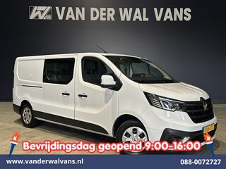 Renault Trafic 2.0 dCi L2H1 Dubbele Cabine Euro6 Airco | 6-Zits | Apple Carplay | Cruisecontrol | Trekhaak Android Auto, Parkeersensoren