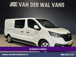 Renault Trafic 2.0 dCi L2H1 Dubbele Cabine Euro6 Airco | 6-Zits | Apple Carplay | Cruisecontrol | Trekhaak Android Auto, Parkeersensoren