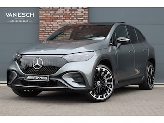 Mercedes-Benz EQE SUV 500 4Matic AMG Line 96 kWh | Hyperscreen | Airmatic | Achterasbesturing | Distronic+ | Stoelventilatie | Trekhaak | Burmester | Memory | HUD | Warmtepomp |