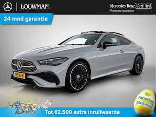 Mercedes-Benz CLE Coupé 300 e AMG Plug-In Hybride AMG | Night Pakket | Panorama Schuif-Kanteldak | Digital Licht | Burmester® | Stuur en Stoelverwarming. Inclusief 24 maanden MB Certified garantie voor Europa.