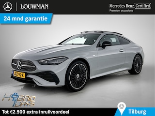 Mercedes-Benz CLE Coupé 300 e AMG Plug-In Hybride AMG | Night Pakket | Panorama Schuif-Kanteldak | Digital Licht | Burmester® | Stuur en Stoelverwarming. Inclusief 24 maanden MB Certified garantie voor Europa.