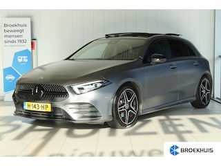 Mercedes-Benz A-klasse 180 Business Solution AMG | Cruise Control | PANO | Stoelverwarming | Camera | Navi | MAGNO GRIJS