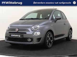 Fiat 500 1.0 Hybrid Sport | Navi by App | Panorama Dak | Parkeer sensoren achter |