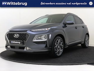 Hyundai Kona 1.6 GDI HEV Premium | Automaat | Trekhaak | Lichtmetalen Velgen |
