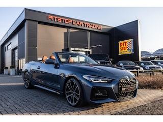 BMW 4-serie Cabrio 420i, M-Sport, Nekverwarming, Keyless entry, Artic Race Blue!
