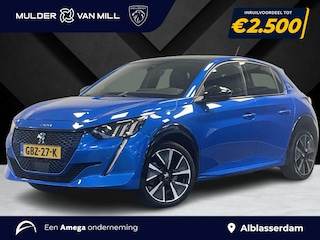 Peugeot 208 GT EV 3-FASEN 50kWh 136pk | PANODAK | STOELVERW. | DODEHOEKBEW. | WARMTEPOMP | CAMERA | NAVI | DAB+ | CLIMA | CRUISE