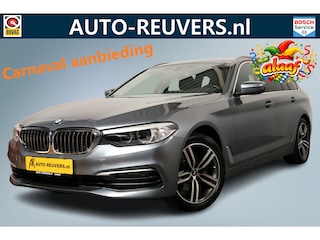 BMW 5-serie Touring 520i / LED / Leder / CarPlay / Trekhaak / Cam