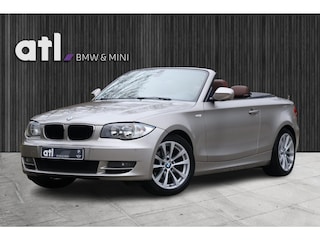 BMW 1-serie Cabrio 118d High Executive AUT | Leder | Navi | PDC | Clima | Stoelverwarming | Cruise control | etc.