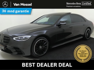Mercedes-Benz S-klasse 450 e Lang AMG Line / Premium/ Panoramadak/ Burmester 3D/ 20 inch/ Tablet achter/ El stoelen V+A/ Verwarming & Ventilatie V+A