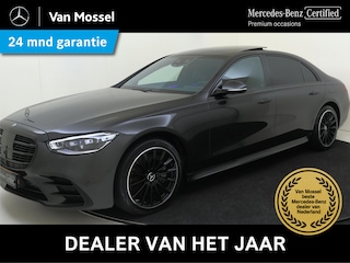 Mercedes-Benz S-klasse 450 e Lang AMG Line / Premium/ Panoramadak/ Burmester 3D/ 20 inch/ Tablet achter/ El stoelen V+A/ Verwarming & Ventilatie V+A