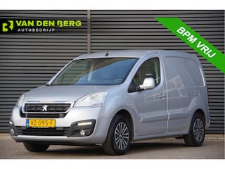 Peugeot Partner 1.6 BlueHDi 100PK AUT. EURO 6! TREKHAAK, AIRCO, CRUISE, NAVI, PARKEERSENSOREN, NL AUTO, NAP