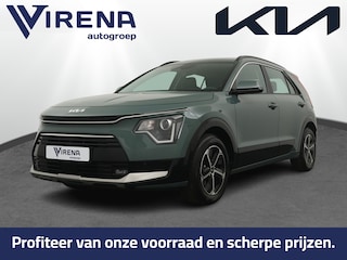 Kia Niro 1.6 GDi DynamicLine Automaat - Adaptieve cruise control - Navigatie - Keyless entry - Apple Carplay/Android Auto - Achteruitrijcamera - Parkeersensoren voor en achter - Fabrieksgarantie t/m 2033