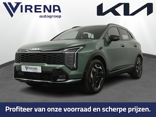 Kia Sportage 1.6 T-GDi Hybrid GT-Line Automaat - Stoel/stuur verwarming - Schuif/kanteldak - LED verlichting - Head up Display - Keyless entry/start - 18'' lichtmetalen velgen - Fabrieksgarantie t/m 2033