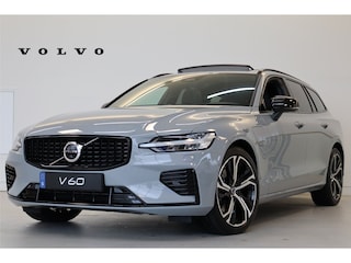 Volvo V60 T8 455PK AWD Ultra Performance Edition Dark | 19" 5-triplespaaks Glossy Black Diamond Cut | Head-up display | Achteruitrijcamera | Extra getint glas achter | Polestar Engineered Optimisation