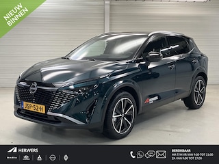 Nissan Qashqai 1.5 e-Power Tekna / Demonstratieauto / Trekhaak / All Seasonbanden / Google Maps Navigatie / 360 Graden Camera / Panoramadak / Adaptive Cruise Control / Lederen Bekleding / Climate Control / Elektrische Stoelverstelling met Geheugenfunctie / Elektrische Kofferbak /