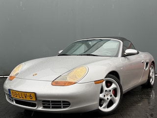 Porsche Boxster S BWJ 2001 3.2 253 PK Tiptronic AUTOMAAT | STOELVERW. | CLIMA | CAMERA | CARPLAY + ANDROID | LEDER | CRUISE | DAB | LMV