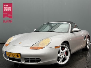 Porsche Boxster S BWJ 2001 3.2 253 PK Tiptronic AUTOMAAT | STOELVERW. | CLIMA | CAMERA | CARPLAY + ANDROID | LEDER | CRUISE | DAB | LMV