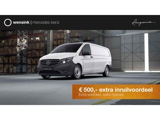 Mercedes-Benz Vito 116 CDI XL L3 | Airco | Parkeersensoren | Navigatie | Carplay | Cruisecontrol | Comfortstoel bestuurder en Bijrijdersbank | Raibevestigingssysteem Zijwand Laadruimte | Certified |