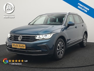 Volkswagen Tiguan 1.4 eHybrid Active Plug In Hybrid 245pk Dealer O.H. PHEV | Adaptive Cruise | 360 Camera | IQ Light | Voorstoelen & Stuur Verwarmd | Sfeerverlichting | Apple Carplay | Virtual | Keyless | Blis | Navigatie | DAB |