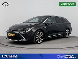 Toyota Corolla Touring Sports 2.0 Hybrid Executive JBL | Elektrisch glazen panorama-dak | Navigatie | Half lederen bekleding | Parkeersensoren |