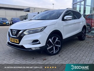 Nissan Qashqai 1.2 Tekna + 360 camera - Halfleder interieur - Panormadak - Stoelverwarming - Blindspot Warning