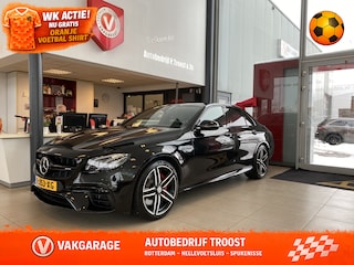 Mercedes-Benz E-klasse Sedan AMG 63 S 4MATIC Premium Plus | Panoramadak | Stoelmassage | Stoelverwarming V+A | Stoelverkoeling | Stuurverwarming | Burmester Audio | Adaptive Cruise Control | Sfeerverlichting | Navigatie | Spraakbediening | Rondomzichtcamera | Trekhaak | Matrix Led