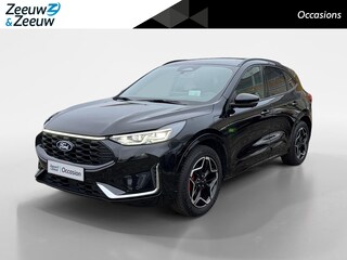 Ford Kuga 2.5 PHEV ST-Line X | Origineel NL auto | Automaat | Elektrisch Bedienbare Trekhaak | 2100KG Trekgewicht | Panorama Dak | Adaptive Cruise Control | Dodehoek detectie | Verwarmbare Voorstoelen | Verwarmbaar Stuur | Verwarmbare Voorruit Matrix LED Koplampen |