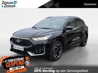 Ford Kuga 2.5 PHEV ST-Line X | Origineel NL auto | Automaat | Elektrisch Bedienbare Trekhaak | 2100KG Trekgewicht | Panorama Dak | Adaptive Cruise Control | Dodehoek detectie | Verwarmbare Voorstoelen | Verwarmbaar Stuur | Verwarmbare Voorruit Matrix LED Koplampen |