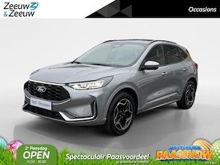 Ford Kuga 2.5 PHEV ST-Line X | Origineel NL auto | Automaat | Elektrisch Bedienbare Trekhaak | 2100KG Trekgewicht | Panorama Dak | Adaptive Cruise Control | Dodehoek detectie | Verwarmbare Voorstoelen | Verwarmbaar Stuur | Verwarmbare Voorruit Matrix LED Koplampen |