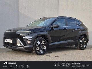 Hyundai Kona 1.6 GDI HEV Comfort Smart Automaat / Stuur- & Stoel verwarming / Achteruitrijcamera / Apple Carplay Android Auto / Keyless Entry/Start / Adaptief cruise control / Draadloze telefoon lader / Climate control /