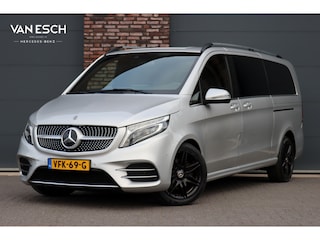 Mercedes-Benz V-klasse 300d Extra Lang DC AMG Line | Avantgarde | Burmester | Trekhaak | Leder | Sfeerverlichting | Dodehoekassistent | Surround Camera | Spoorassistent | Stoelverwarming | Intelligent Light System |