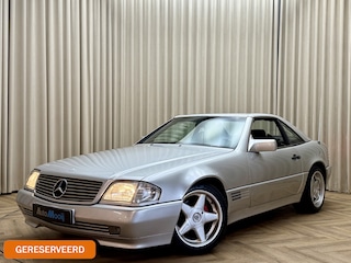 Mercedes-Benz SL Cabrio 280 R129 / Belgische Auto / LPG / 17'' AZEV LMV / Leder / Elektrische Stoelen / ECC Clima