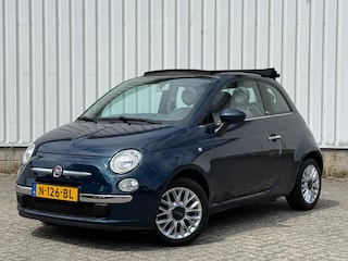 Fiat 500 0.9 TwinAir Lounge Cabrio,Airco,PDC,ElektrischeRamen,DealerOnderhouden,Apk tot 11-04-2026
