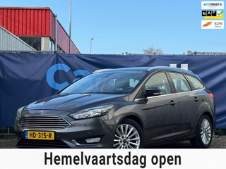 Ford Focus Wagon 1.5 Titanium Edition (150PK) 2e Eigenaar,Trekhaak,Climate,Navi,Camera,Cruise,PDC,N.A.P!Apk tot 29-10-2026!