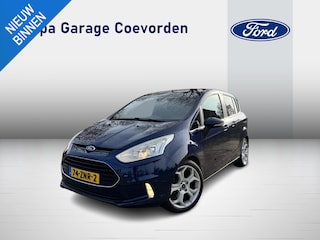Ford B-MAX 1.0 EB 100PK Titanium X | HALF LEDER | DEALER ONDERHOUDEN | DISTRIBUTIERIEM VERVANGEN | STOELVERWARMING |