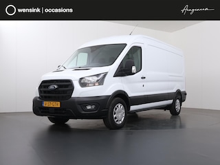 Ford Transit 350 | 2.0 TDCI | L3 H2 | Trend | TREKHAAK 2500 KG AHW | CLIMATE CONTROL | NAVIGATIE | PARKEERSENSOREN V+A | CRUISE CONTROL | BIJRIJDERSBANK | LAADRUIMTE PAKKET | APPLE CARPLAY / ANDROID AUTO | STOEVERWARMING