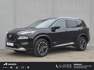 Nissan X-Trail 1.5 e-4orce Tekna 4WD Automaat / Fabrieksgarantie tot 10-2027<100.000 / Dealer onderhouden / All Season banden / Trekgewicht 1800 kg / Head Up Display  / Elektrische achterklep / Adaptief cruise control / Rondomzicht camera /