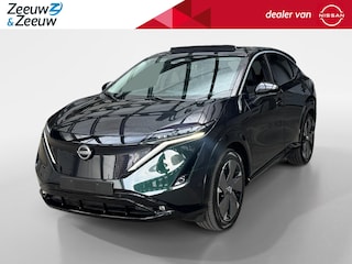 Nissan Ariya Evolve 91 kWh |€3000,- VOORRAADKORTING  |Schuif-kanteldak| Stoelverwarming en Koeling voor| Stuurverwarming| Elektrische achterklep en stoelen met geheugenstand|