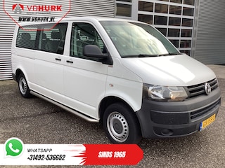 Volkswagen Transporter 2.0 TDI L2 EXPORT MARGE 9 Persoons/ Combi/ Kombi/ 9Pers./ Airco / Sidebars/ 2x2x3