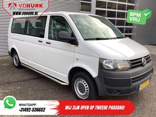 Volkswagen Transporter 2.0 TDI L2 EXPORT MARGE 9 Persoons/ Combi/ Kombi/ 9Pers./ Airco / Sidebars/ 2x2x3