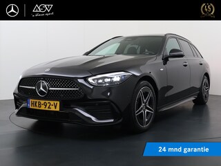 Mercedes-Benz C-klasse Estate 300 e AMG Business Solution | Panorama - Schuifdak | Trekhaak Wegklapbaar | Burmester 3D Surround System | Memory Seats | Head-Up Display | 360° Camera