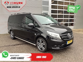 Mercedes-Benz Vito 114 CDI Aut. L2 Dubbel Cabine DC NL Auto/ LED/ Carplay/ 2x Schuifdeur/ Leder/ Stoelverw./ Climate/ Navi/ Camera/ Cruise/ LMV/ Sidebars