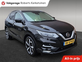 Nissan Qashqai 1.2 Tekna + Panoramadak Half Leder Navigatie 19" Velgen