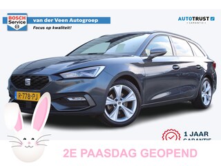 Seat Leon Sportstourer 1.0 eTSI FR Business | Incl. 12 maanden garantie | Cruise control | Climate control | Uitklapbare trekhaak | Lane assist | DAB radio | Navigatie |