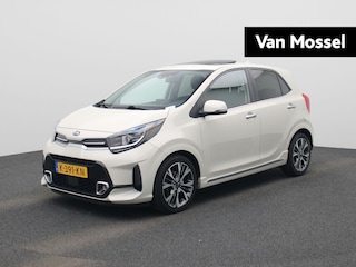 Kia Picanto 1.0 T-GDi GT-Line 5p | Navigatie | Schuifdak | Apple Carplay / Android Auto | Achteruitrijcamera | Stoel- Stuur verwarming | Leder | Parkeersensoren | Climate Control | Lichtmetalen Velgen |