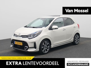 Kia Picanto 1.0 T-GDi GT-Line 5p | Navigatie | Schuifdak | Apple Carplay / Android Auto | Achteruitrijcamera | Stoel- Stuur verwarming | Leder | Parkeersensoren | Climate Control | Lichtmetalen Velgen |