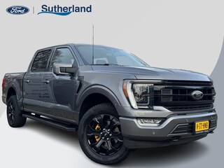 Ford F-150 USA 5.0 V8 SuperCrew Lariat 401pk Automaat | 5 persoons  | Grijs kenteken | Lederen Bekleding | Trekhaak | LPG | 4x4 | 3.500kg Trekgewicht