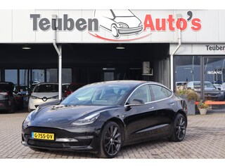 Tesla Model 3 Long Range AWD 75 kWh SOH 89,2%, BTW AUTO, Autopilot computer 3.0, Cruise control, Lichtmetalen wielen, Stoelverwarming, BTW Auto