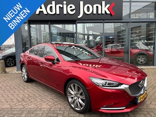 Mazda 6 2.5 SkyActiv-G 194 Signature AUTOMAAT | 19" VELGEN | 360 CAMERA | LUXE LEDER | SUNROOF | ZWARTE HEMEL | HEAD-UP | STUUR- en STOELVERWARMING V+A | STOEL VENTILATIE | MEEST LUXE UITVOERING |